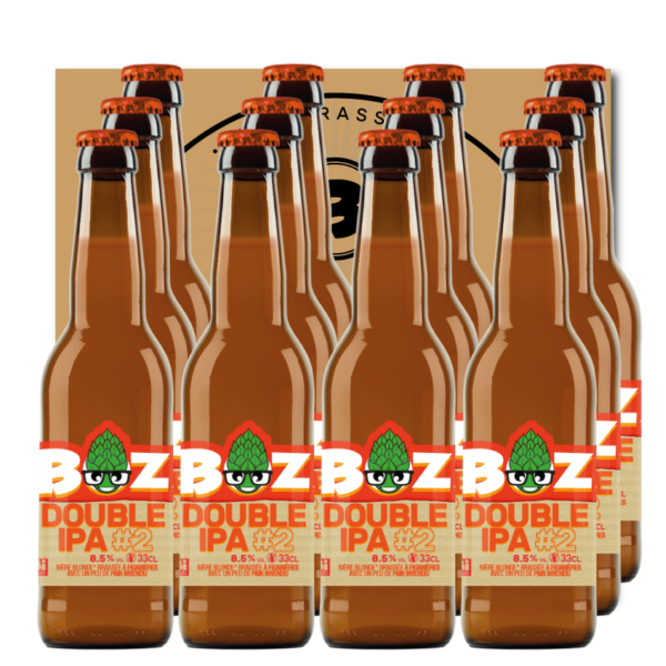 BOX Bozzzale "DOUBLE IPA #2" (12x33CL)