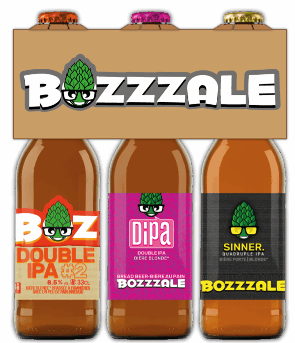 TRIPACK Bozzzale "LOVE IPA" (3x33CL)