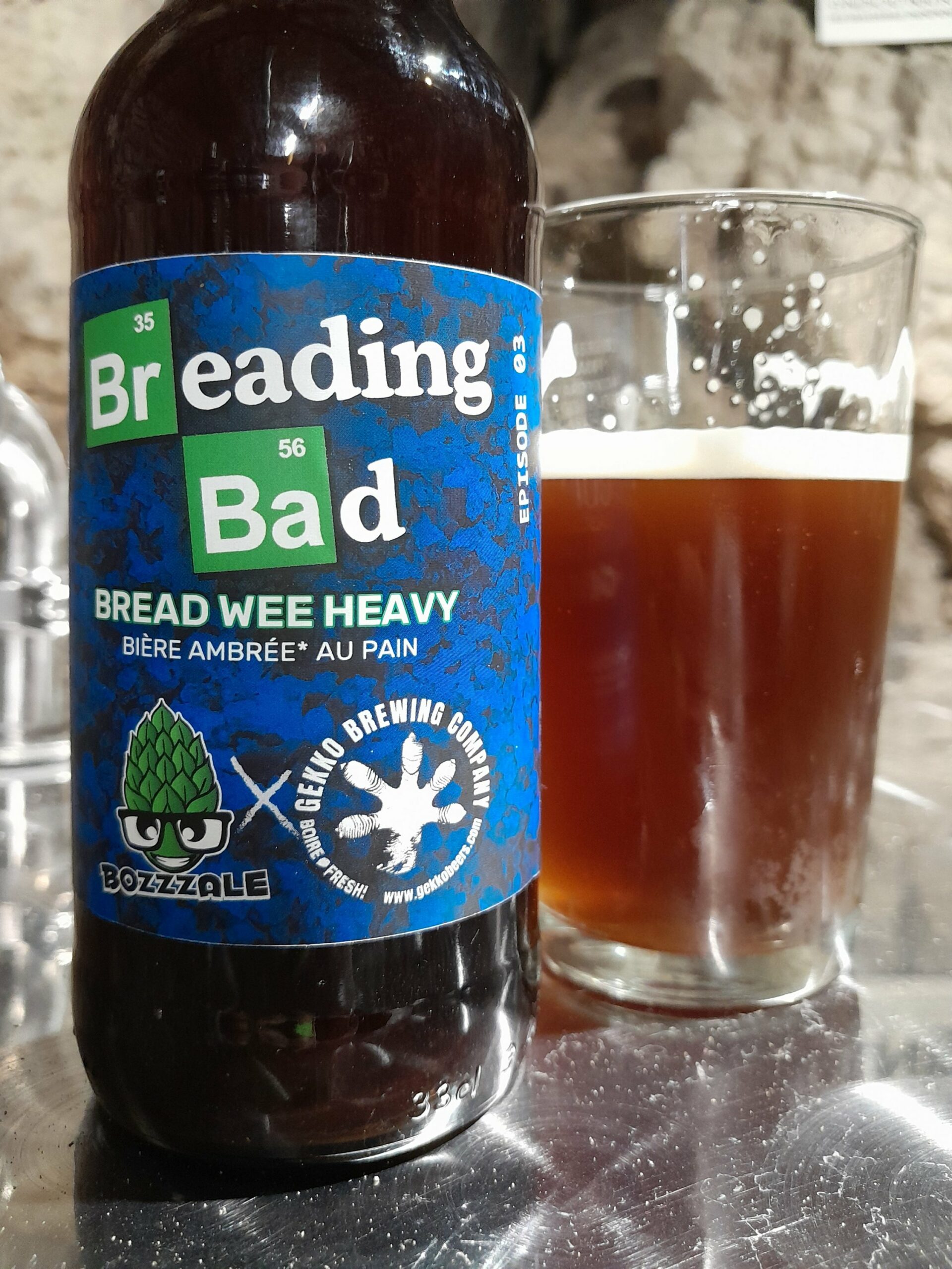 Bozzzale X Gekko Beers - BREAD WEE HEAVY (33CL) – Image 2